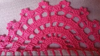 BARRADINHO DE CROCHÊ CARREIRA ÚNICA FÁCIL E RÁPIDO #crochet #barradodecroche #bicodecrochê