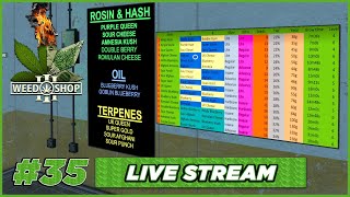 🔴LIVE - BTrippen Plays Weed Shop 3 #35 - Weed Shop 3 Playthrough