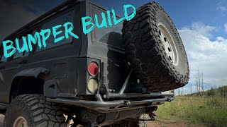 Building An XJ Rear Tube Bumper & Tire Carrier From Scratch