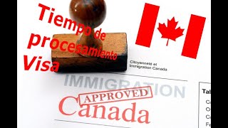 Tiempos de procesamiento visa o permiso de estudio 🇨🇦