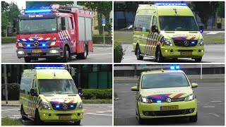 Politie Brandweer en [Solo] Ambulances met spoed in Nijmegen