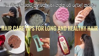 Hair Care Tips for Long and Healthy Hair | Rosemary Hair Spray | Shampoo Hacks | #vlog #hairgrowth