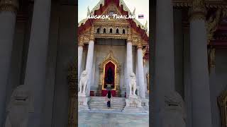 Marble Temple in Bangkok, Thailand🇹🇭