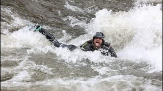 River board carnage ☠️🌊🛡️ #whitewater #gnarly #surf