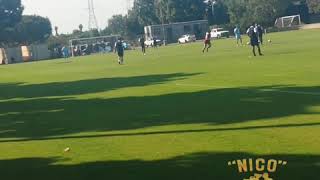 La Selección de Guate en L.A,CA entrenaba 10/27/2015