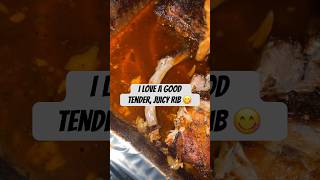 POV : Eating A Tender & Juicy Rib . I Love Food 😋 #shorts #food #viral #trending