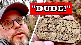 RARE Artifact with NO HISTORY! Found Metal detecting the Forest!