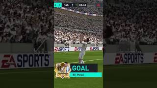 Power Shot By Messi and Mbappe || #fifa #fifafootball #soccerplayer #gaming #footballgaming #athlete