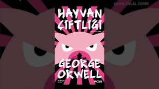 Hayvan Çiftliği - George Orwell #shorts #kitap