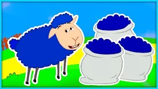 Baa Baa Blue Sheep | Classic Nursery Rhyme Sing-along with Lyrics!