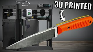 Are 3D Printers Good For Knife Making? | Bambu P1P