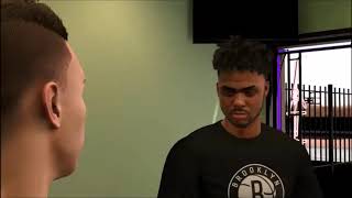 D'Angelo Russell In Tattoo Shop | NBA 2k18 MyCareer