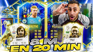 JE PACK POUR 8M DE JOUEURS EN 20 MIN !! 😱😍 [FIFA 22]