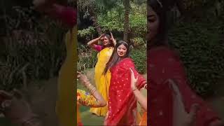 Nach de ne saare #weddingsongs #haldiceremony #sangeetdance #viral #haldisong #weddingdancevideo