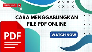 Cara Menggabungkan File PDF Menjadi Satu #tutorial #pdf #merge