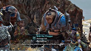 Shadow of War - Warchief Boss vs 17 SPIES Army