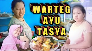 warteg tasya kramat ramai pengunjung