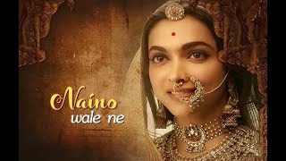 Nainowale Ne Song | Padmaavat | Deepika Padukone | Shahid Kapoor | Ranveer Singh #musicss