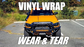 Vinyl Wrap Wear & Tear After 3 Years