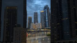 Creek harbour amazing night view #travel #travelvlog #vlog #shorts #dubai