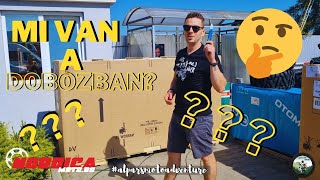 Mi van a dobozban??? Lehet hogy az új motorom? 😁 #alparsmotoadventure