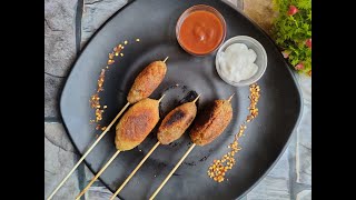 Soya Lollipop Recipe | Trending Soya Kabab Bites | Crispy Kids Special Recipe