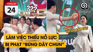 Tổng tài "búng chun" sưng tay để đào tạo nhân viên.