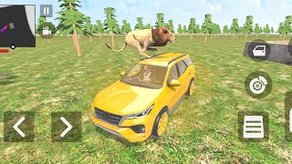 Epic Jungle Adventure: Fortuner vs. Lions & Police Chase in Indian Theft Auto Simulator!