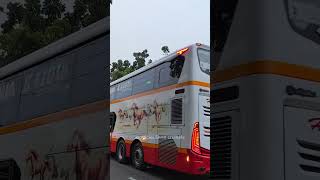 Bus DoubleDecker Po.Harapan Jaya Scania K 410 IB (Jakarta-Blitar)#feedshorts #bus #busmania #busjawa