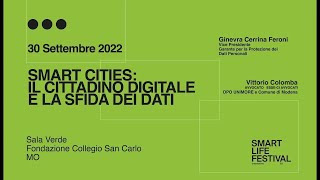 SMART CITIES IL CITTADINO DIGITALE E LA SFIDA DEI DATI