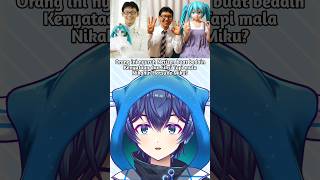 Orang ini nyuruh Netizen buat bedain Kenyataan dan Fiksi Tapi mala Nikahin Hatsune Miku?