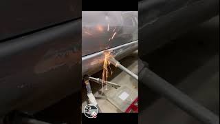 How to repair car thresholds with an electric suction device part 2