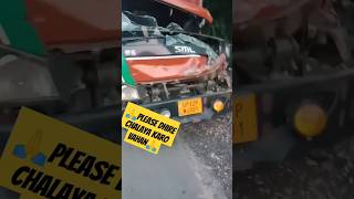 intana bada hadasa truck 🚒 crash driver ki hua maut #adventuresport #shorts #viralvideo