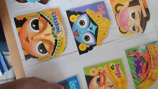 Introduction of Hindu Gods- Hard cover books for toddlers.