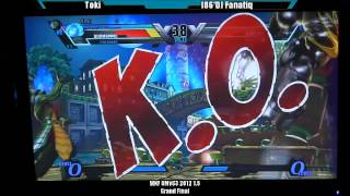 WNF UMvC3 2012 1-5 m23 Toki vs [86'D] Fanatiq {Grand Final}