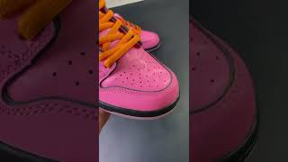 Enjoy one of the best looks yet at The Powerpuff Girls x Nike SB Dunk Low “Blossom” ahead. #dunks