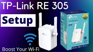 TP-Link RE305 Wi-Fi Range Extender | TP-Link RE305 Setup , Unboxing Configuration