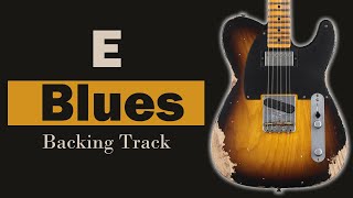 Slow Blues E Major Backing Track