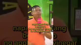 Napakagandang benepisyo ng Apple cider vinegar (by Doc Atoie)