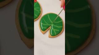 Water Lily How to fix a mistake on a royal icing 🍪🍪