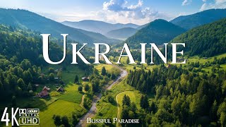 Ukraine 4K - Relaxing Music with Beautiful Natural Landscape - Amazing Nature