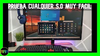 ✔️Como Tener Linux, Android y Cualquier S.O dentro de tu PC🧑🏻‍💻en una Ventana de Windows✔️✔️