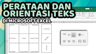 Cara Mengatur Perataan Teks dan Orientasi Teks di Microsoft Excel | Alignment and Orientation Text