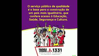 Se liga, servidor! Vote em quem luta por você!