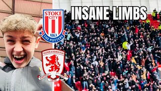 HOME END INSANITY as STOKE BEAT BORO *Stoke 2-0 Middlesbrough*