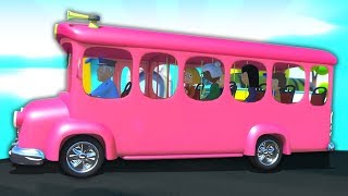 колеса в автобусе | детские песни | Wheels On The Bus | Baby Toons Network Russia | песенки для дете