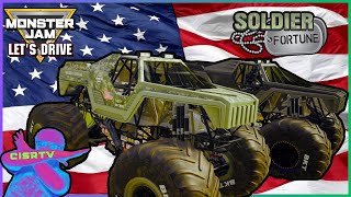 Monster Jam LET'S DRIVE w/ SOLDIER FORTUNE | Career of the Patriot | Know Your Monster Truck | Ep 9