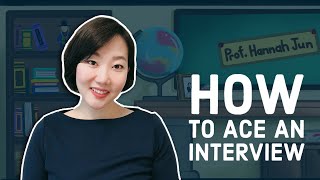 Three things to remember to ace your interview [ft. robot impression and a bonus message]