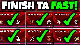 Fastest Way To Complete Team Affinity S1 Chapter 2 in MLB The Show 24