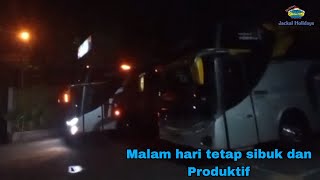 Malam ini Malam yang sibuk di Garasi Bus Jackal holidays Pariwisata